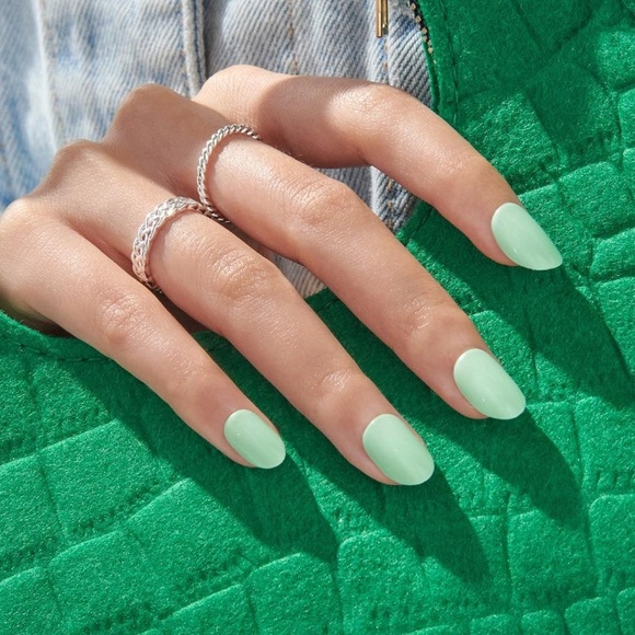 NWOB KISS imPRESS Color Short Press-On Manicure Nails in Hey Life - Picture 2 of 6